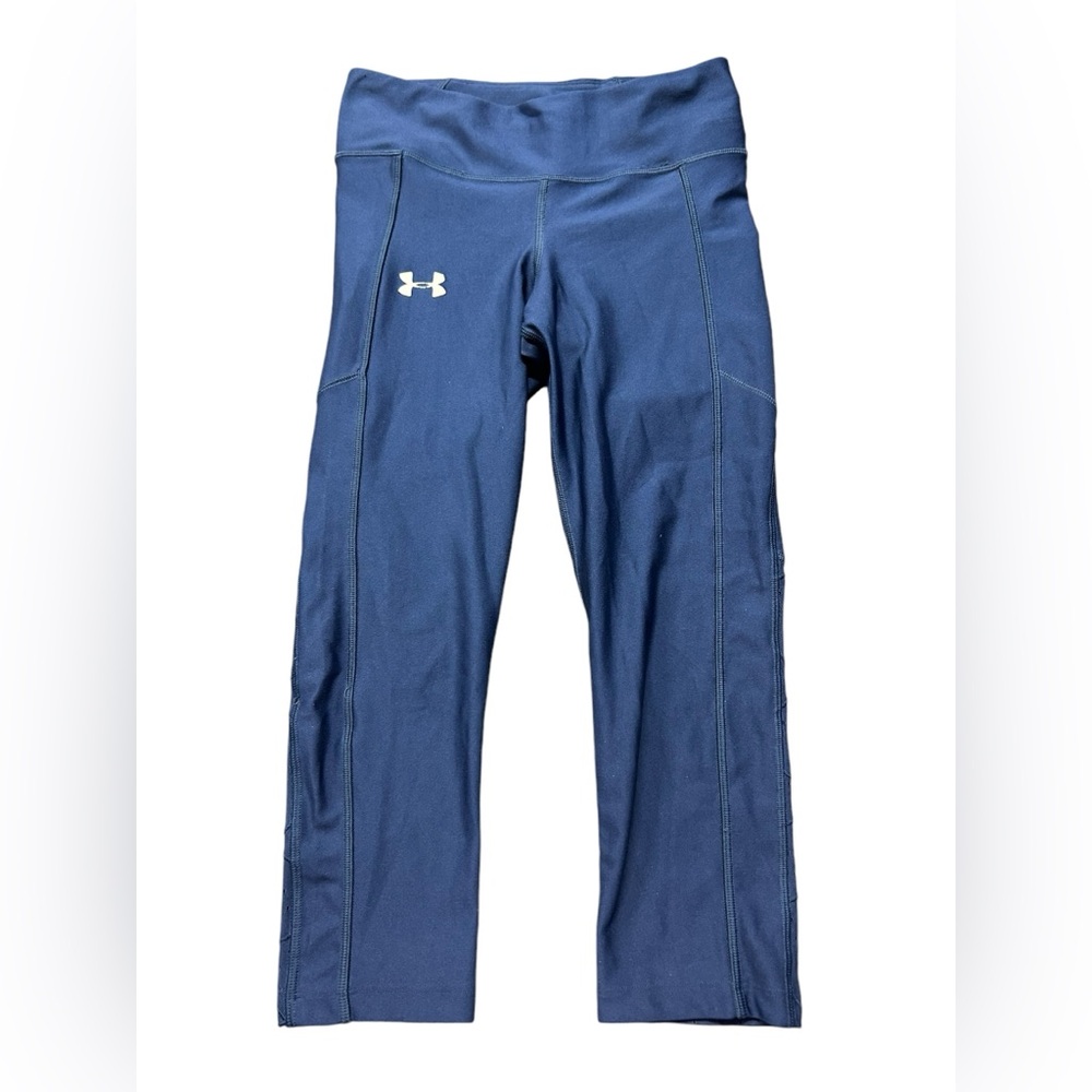 UNDER ARMOUR womens HEATGEAR size small compression workout capris pants